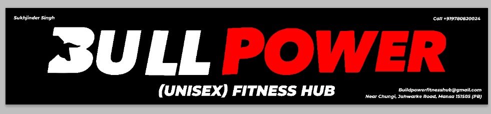 Bull Power Fitness Hub Logo