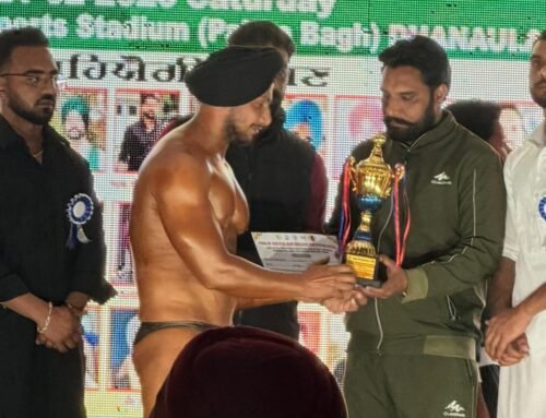 A Proud Moment for Bull Power Fitness Hub Mansa – Mr. Sukhjinder Singh Wins 3rd Place in Natural Bodybuilding Competition